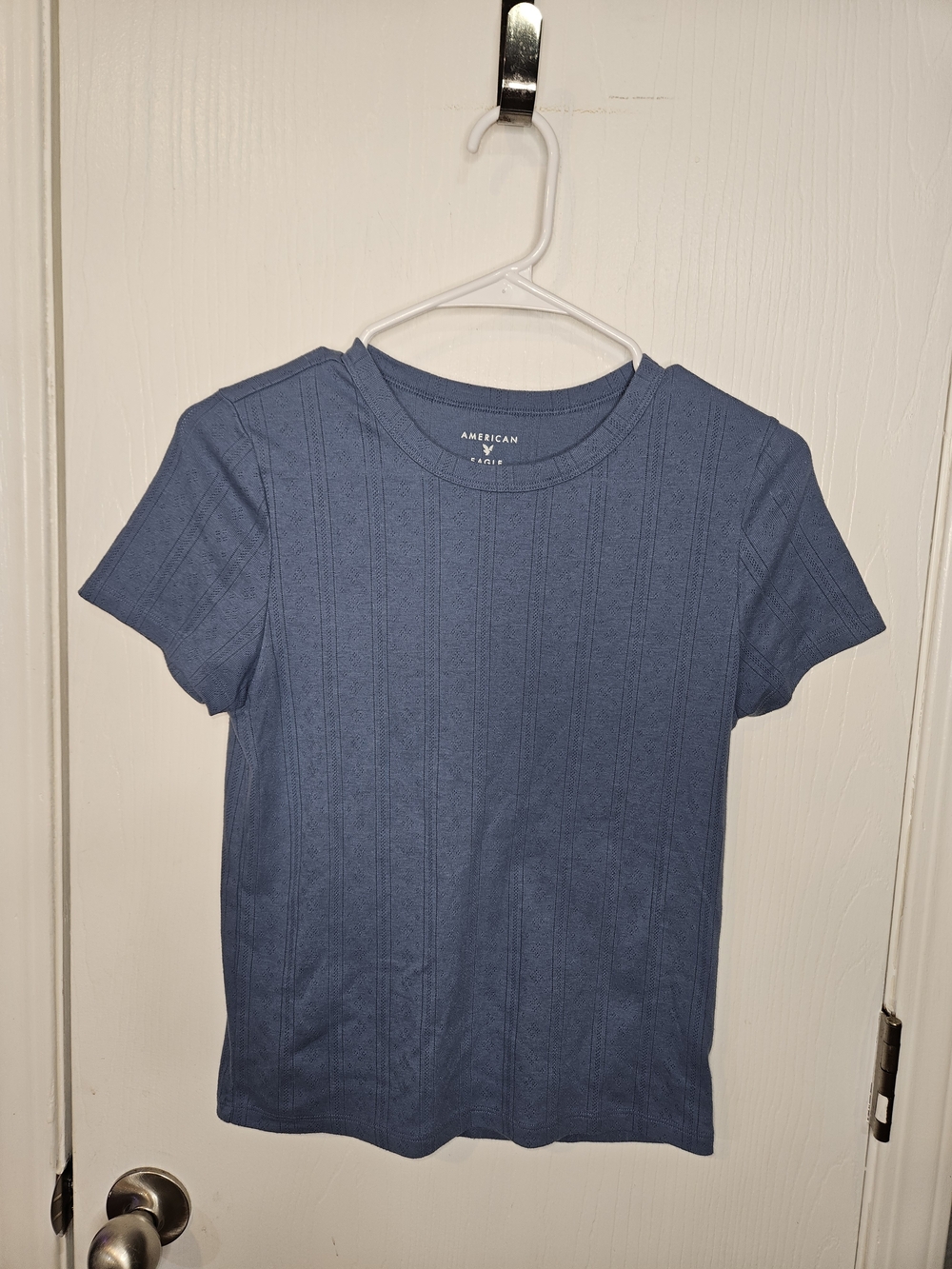 American Eagle Outfitters Short Sleeve Tee in Blue